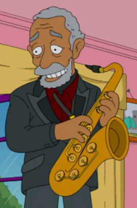 Sonny Rollins in the episode Whiskey Business of The Simpsons